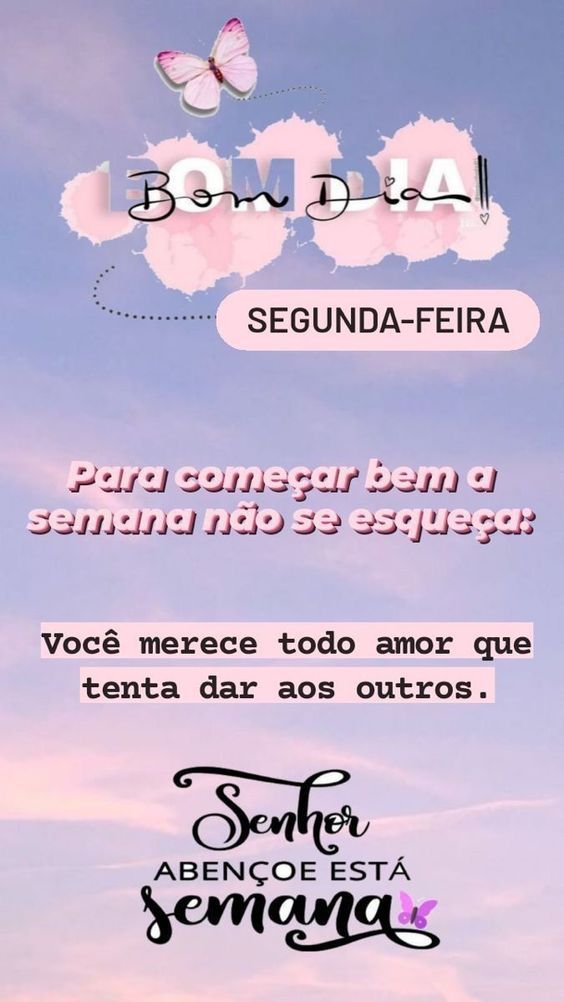 Para começar bem a semana