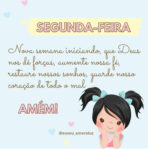 Segunda-feira semana iniciando