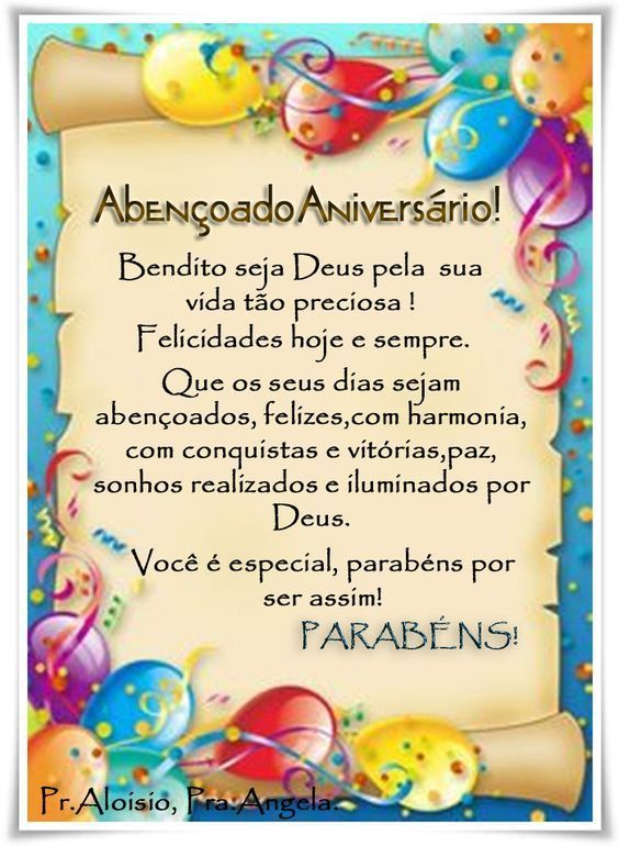 Abençoado aniversário