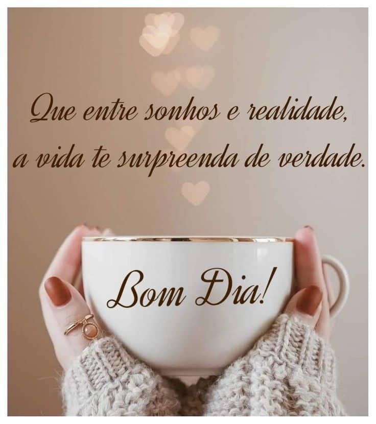 Bom dia com café