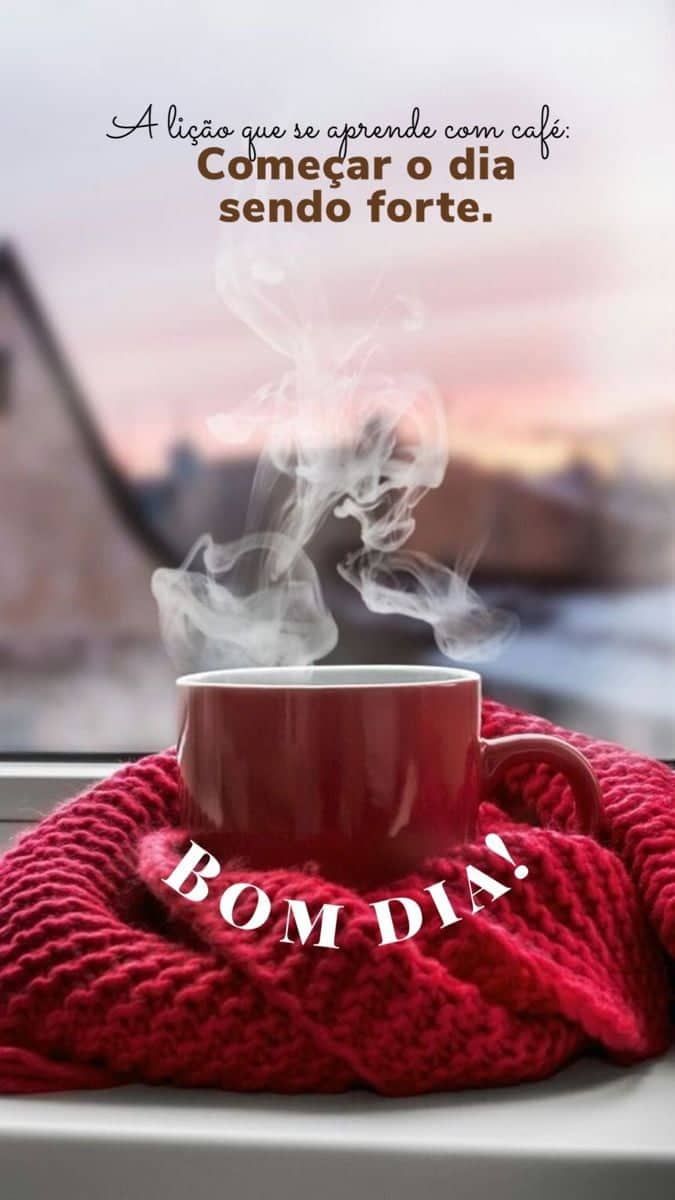 Café e bom dia