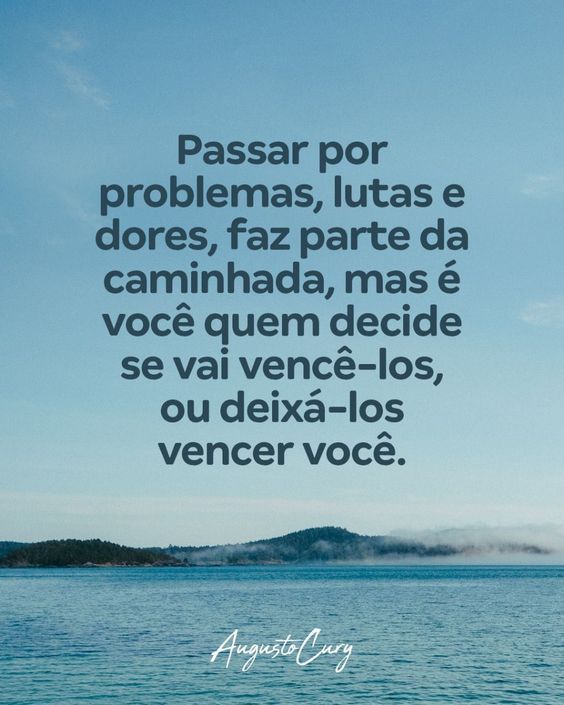 Faz parte da caminhada...