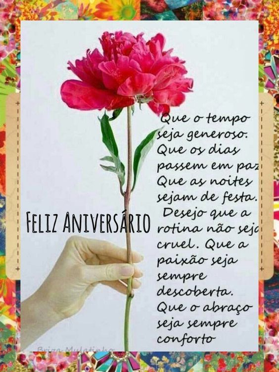 Feliz aniversário texto de homenagem