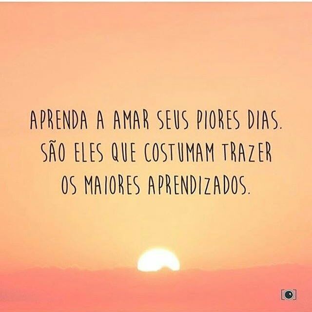 Frase motivacional com lição de vida