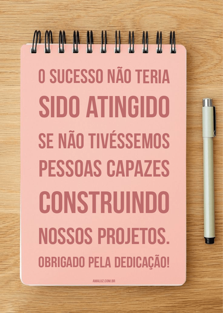 Frases de gratidão pelo atendimento