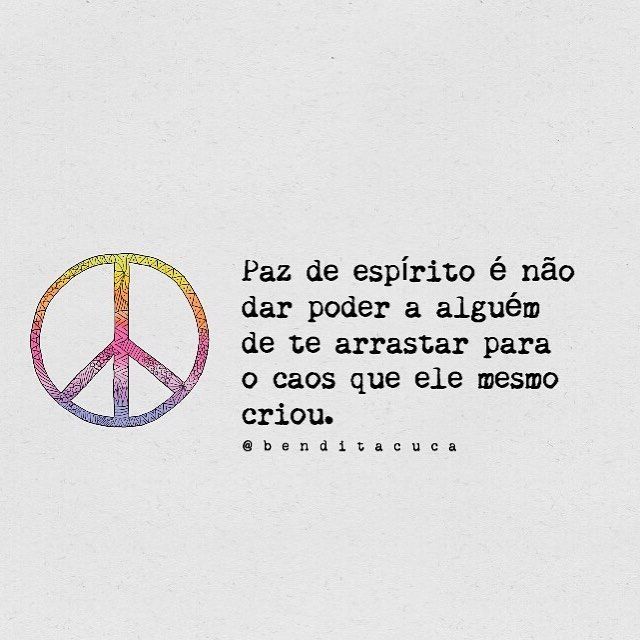 Frases de paz de espirito