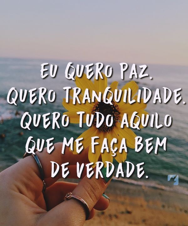 Frases de paz e tranquilidade pra sua vida