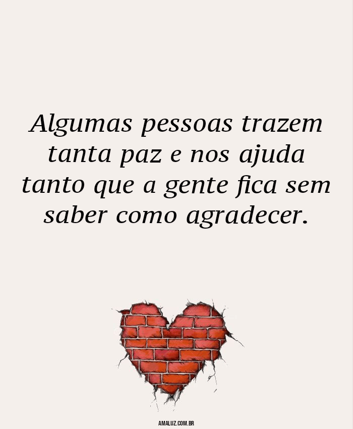 Lindas frases para agradecer alguém especial