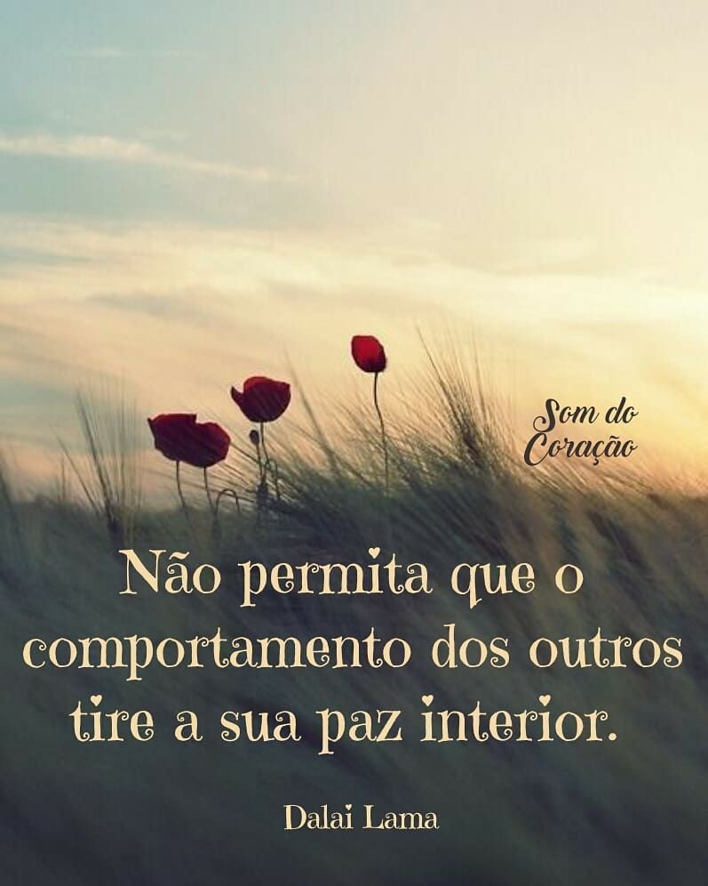 Não permita que tirem a sua paz