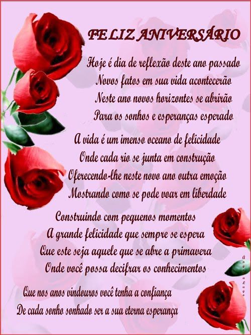 Textos de homensagens de feliz aniversário