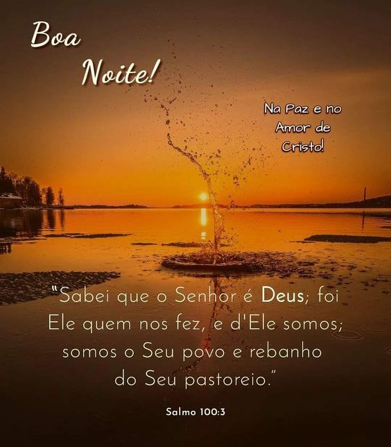 Salmo 100:3 Sabei que o Senhor