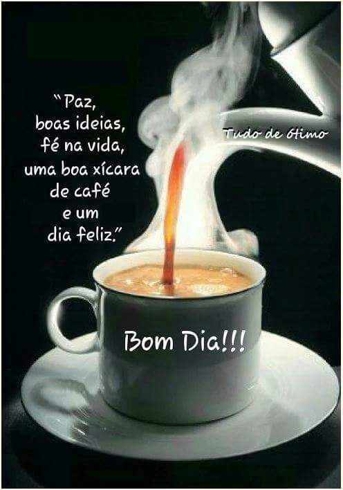 Imagens de bom dia com café