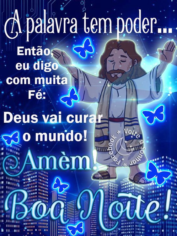 Boa noite com muita fé