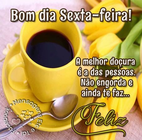 Uma dose de café e carinho pra começar a sexta-feira