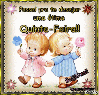 Passei para te desejar uma ótima quinta-feira!