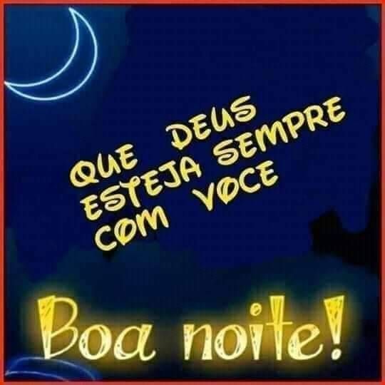 Que Deus esteja com você esta noite