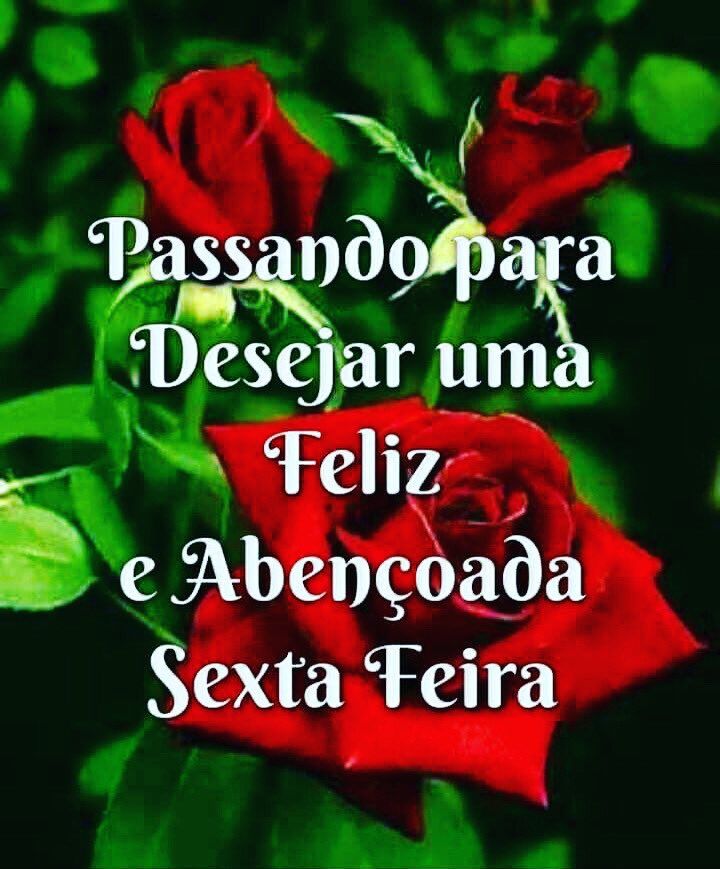 Uma feliz e abençoada sexta-feira