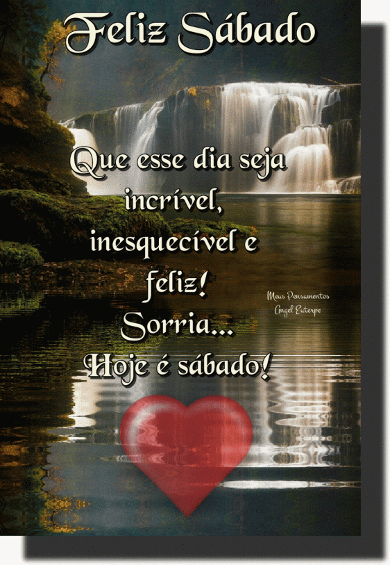 Que esse dia seja incrível e inesquecível