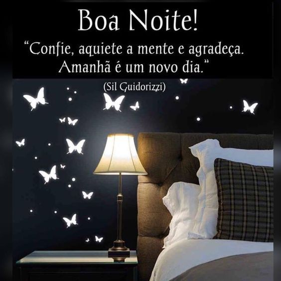 Boa noite confie e confie, relaxe a´t a manha.