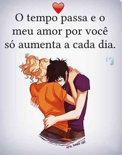 O tempo passa mais o meu amor só aumenta!