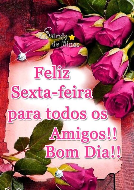 Feliz sexta-feira para todos os amigos