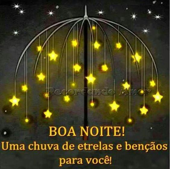 Uma chuva de estrelas