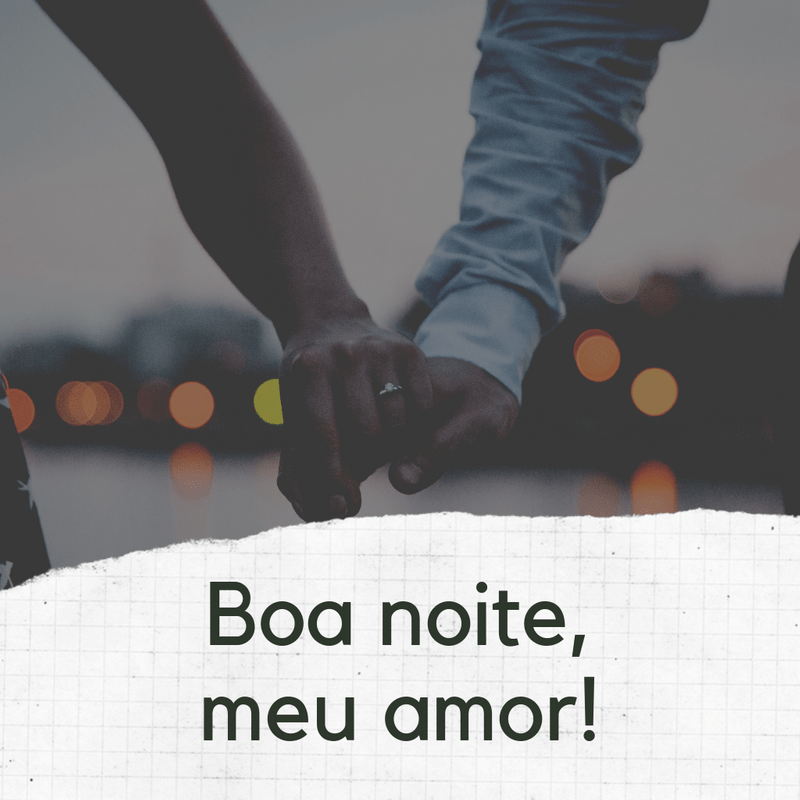 Boa noite, meu amor